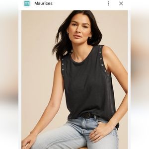 Maurices edgely™ Grommet Tank Top